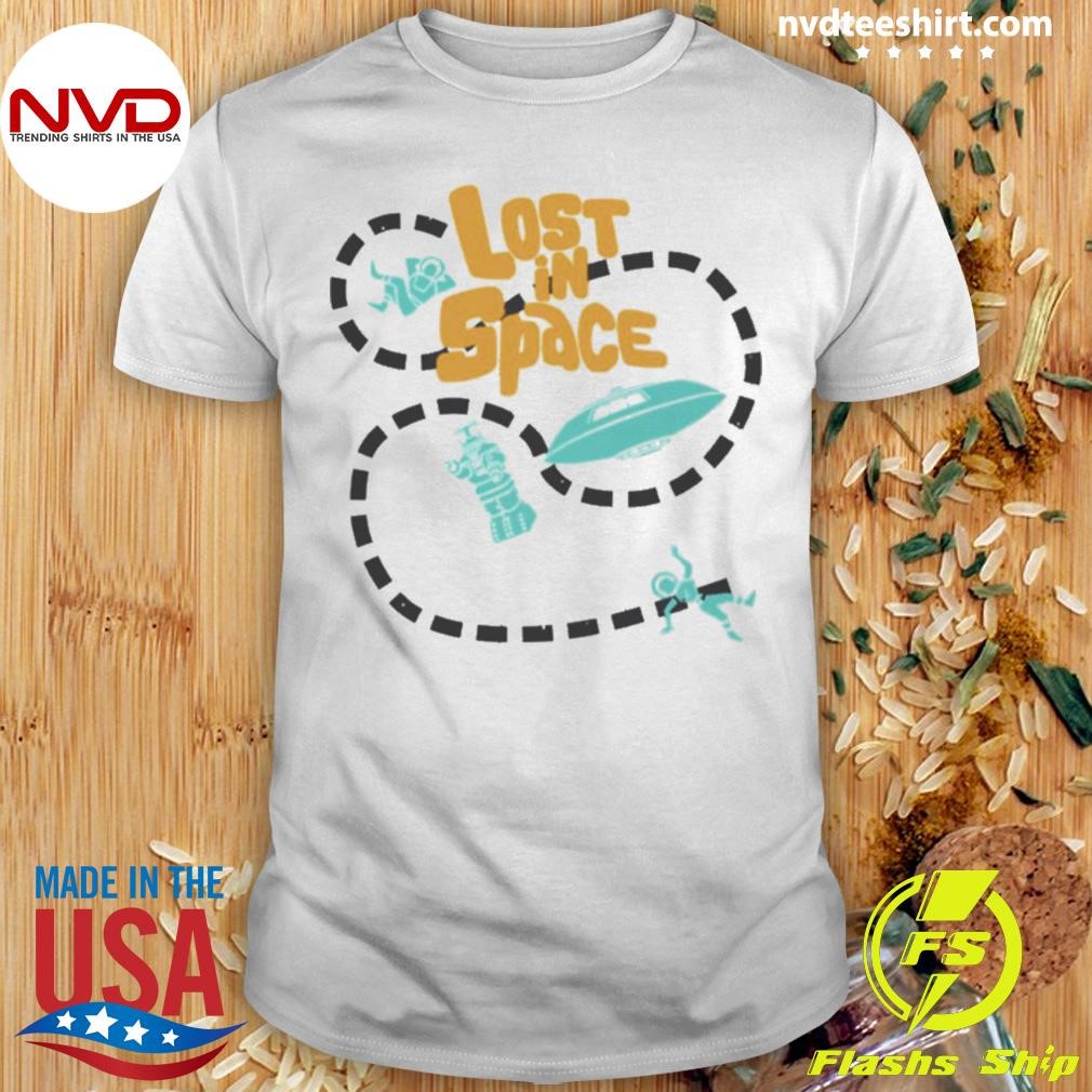 Lost In Space Design Graphic Shirt