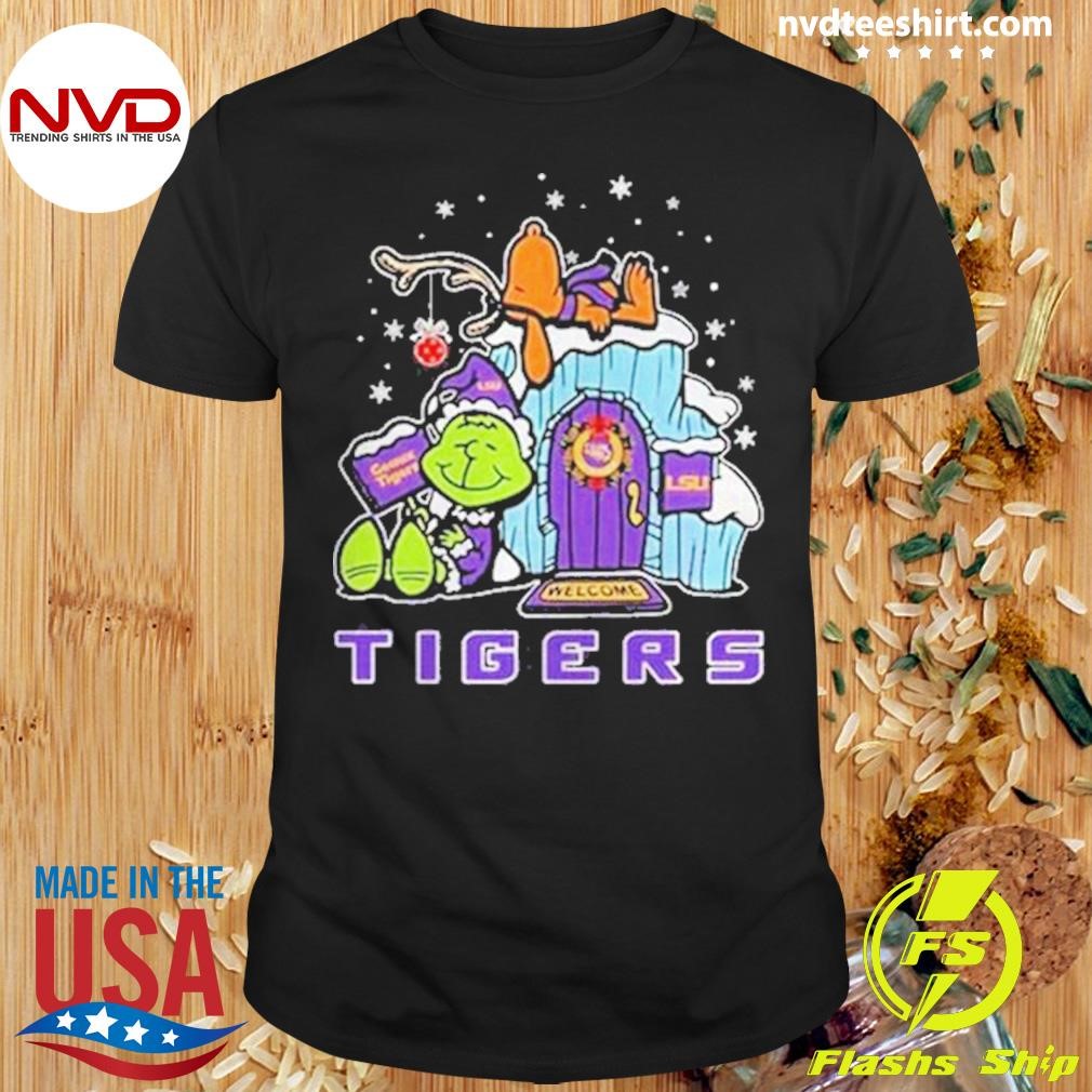 Lsu Tigers Grinch Nuts Welcome Christmas Shirt