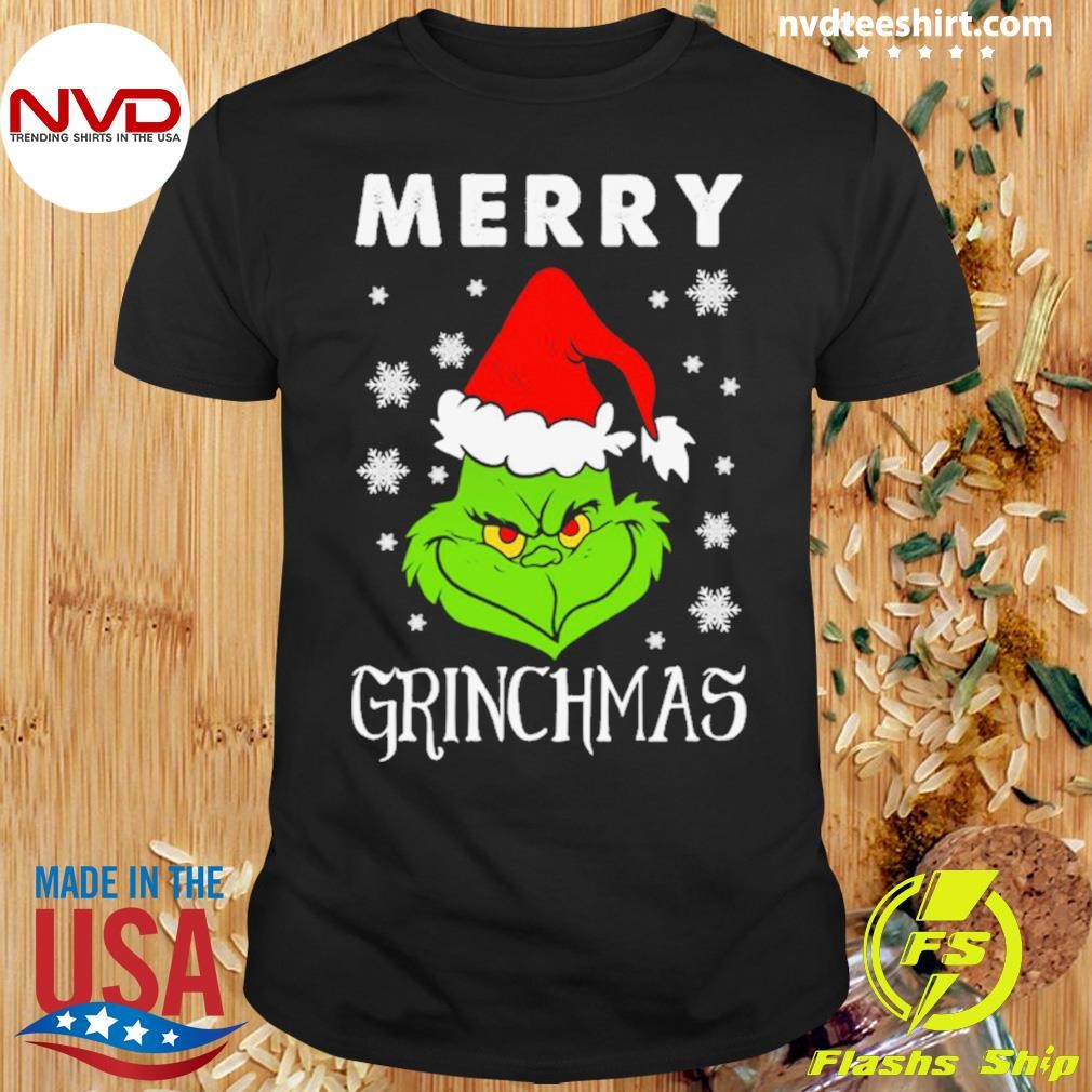 Merry Grinchmas Green Christmas Shirt