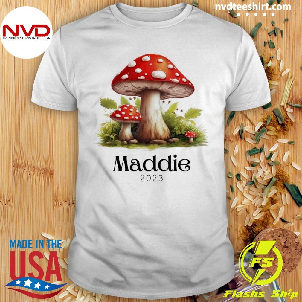 Mushroom Custome Name Shirt