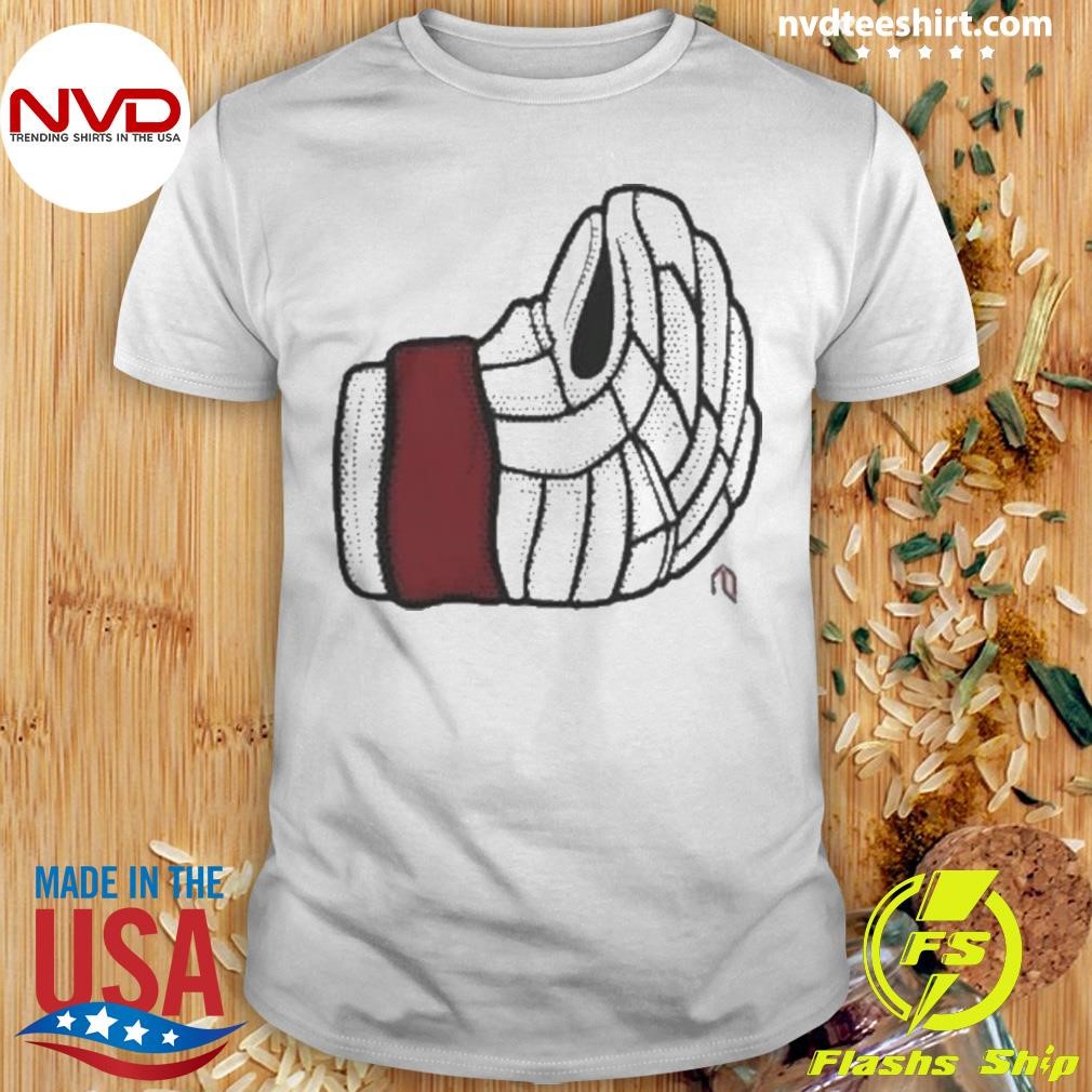 New York Rangers Italian Hand Hockey Glove Shirt