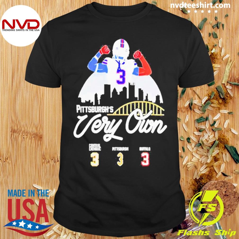 Number 3 Player Pittsburgh’s Very Own 2023 Hoodie Shirt