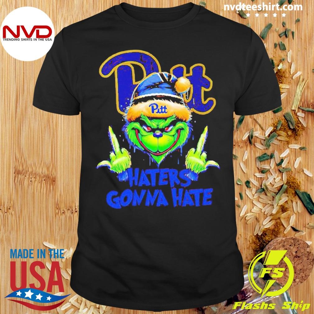 Pittsburgh Panthers Grinch Haters Gonna Hate Christmas Shirt