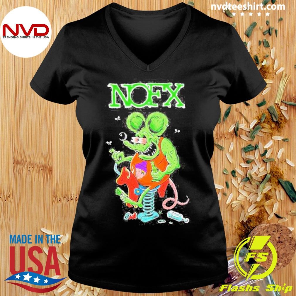 Rat Fink Zip Upp Nofx Shirt - NVDTeeshirt