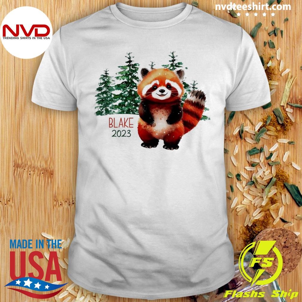 Red Panda Christmas Custom Shirt