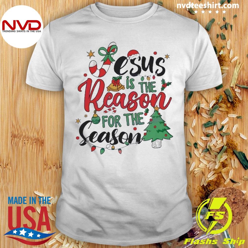 Retro Jesus Is The Reason For The Season Shirt
