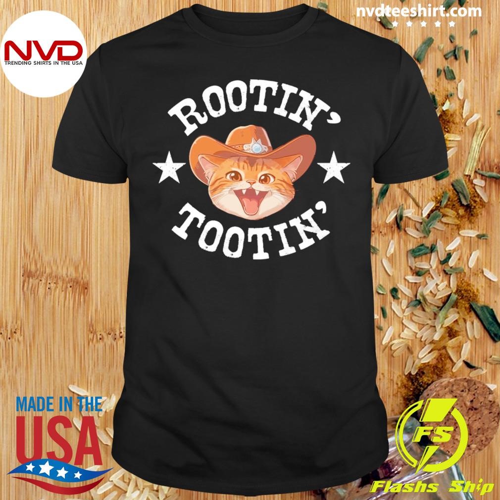 Rootin Tootin Cowboy Cat Shirt