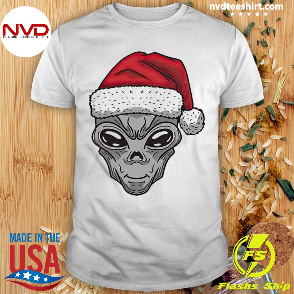 Santa Alien Christmas Shirt