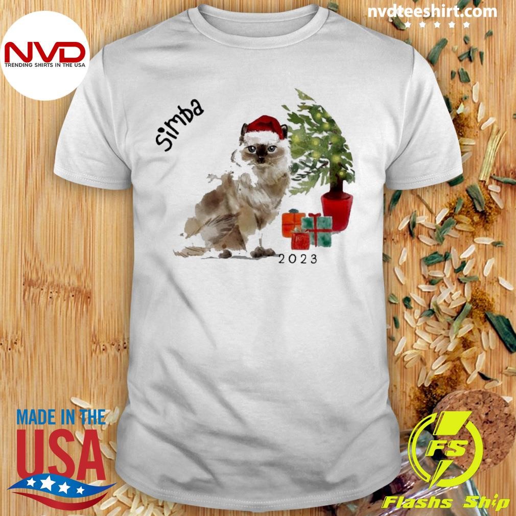 Santa Ragdoll Cat Christmas Shirt
