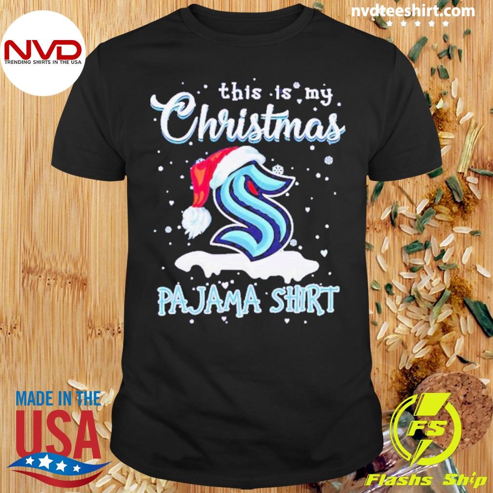 Seattle Kraken This Is My Christmas Pajama Shirt