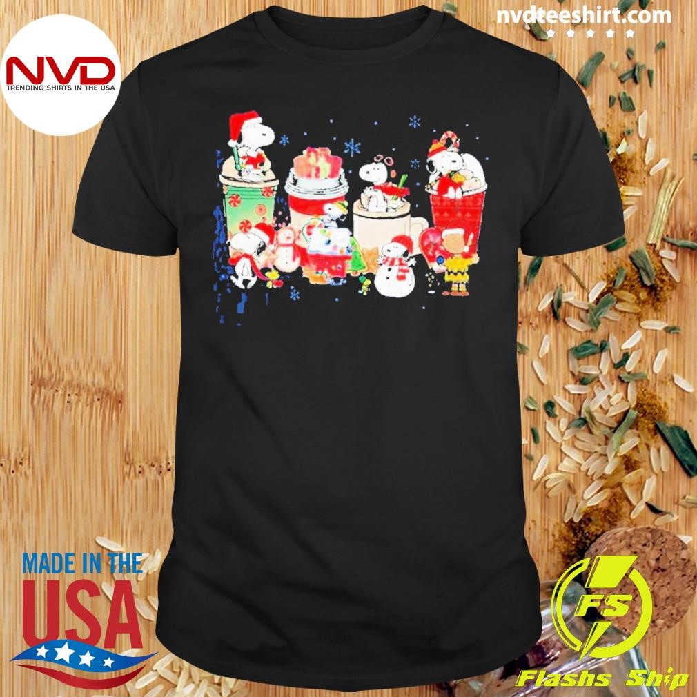 Snoopy Merry Christmas With Charlie Brown Christmas Shirt