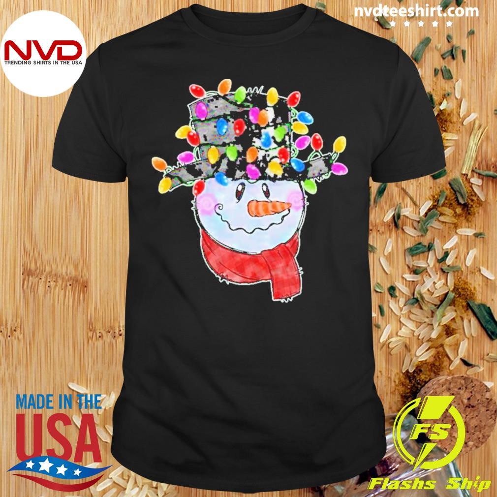 Snowman Vs Christmas Lights Shirt