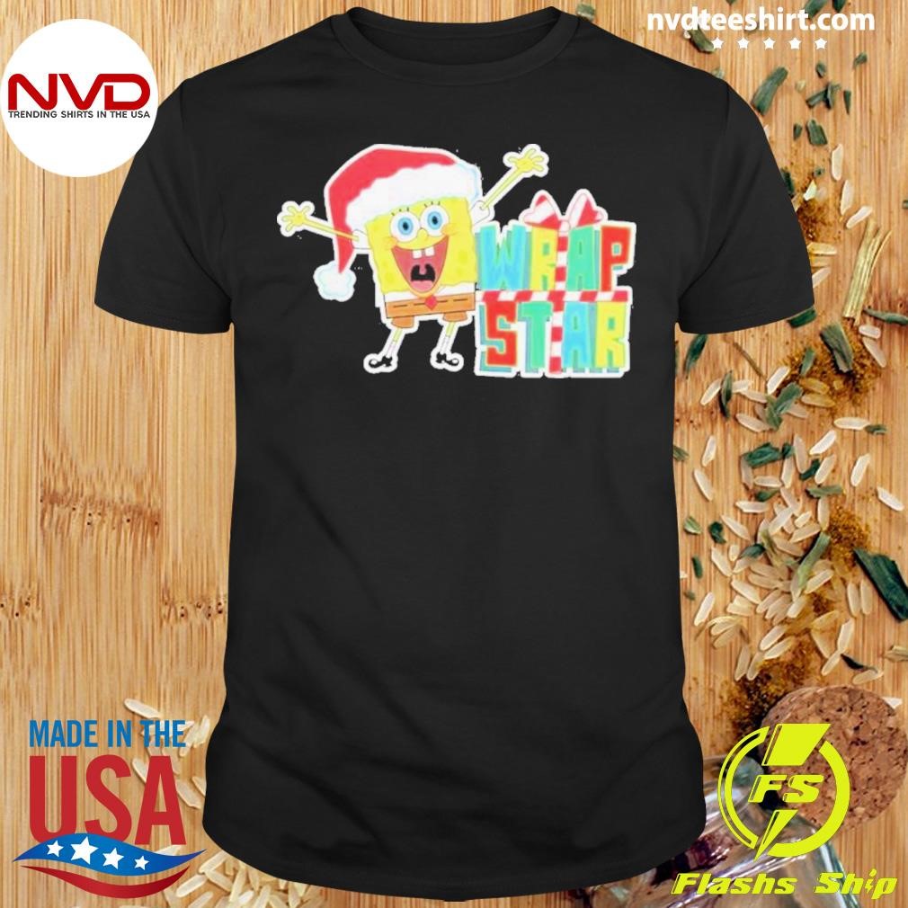 Spongebob Squarepants Wrap Star Shirt