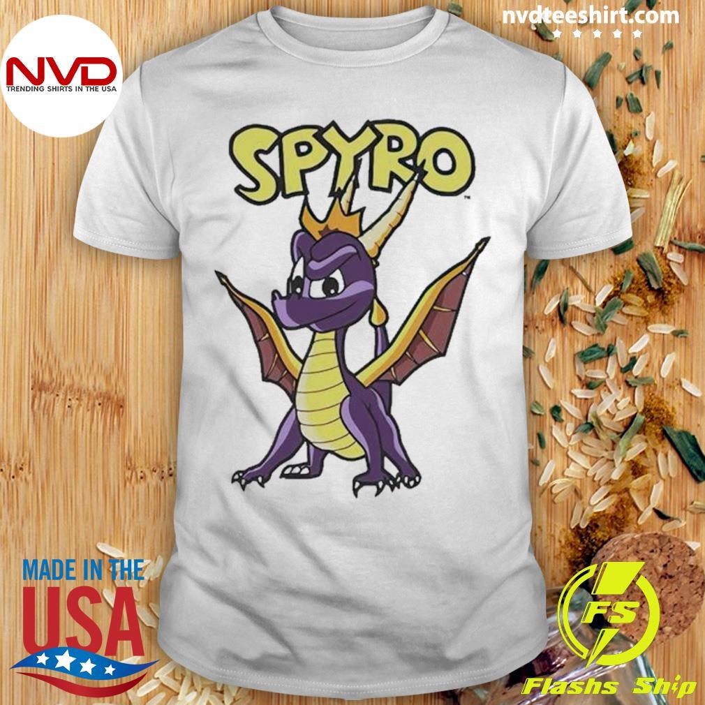 Spyro The Dragon Hero Standing Shirt