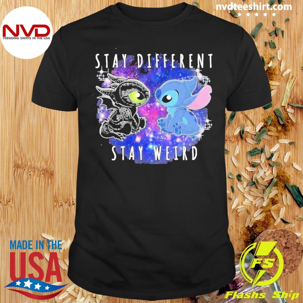 Stay Different Stay Weird Dragon Shirt