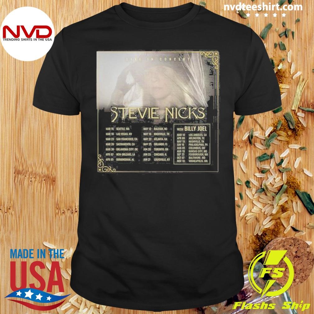 Stevie Nicks Tour 2024 Shirt NVDTeeshirt