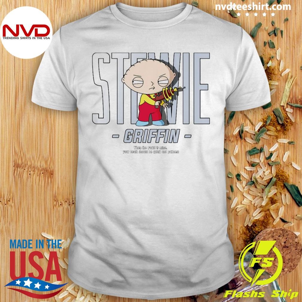 Stewie Griffin Streetwear Style Family Guy Shirt