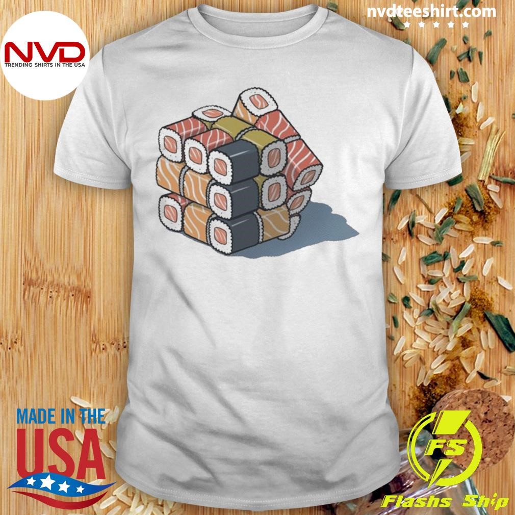 Sushi Cube Puzzle Shirt