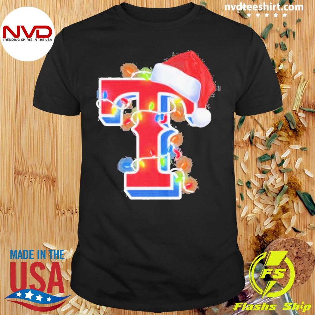 Texas Rangers Christmas Is Coming Baseball Shirt