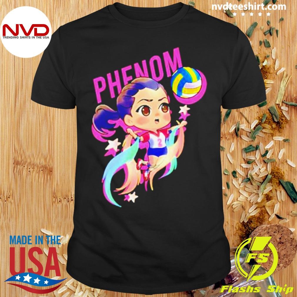 The Volley Phenom Chibi Volleyball Shirt