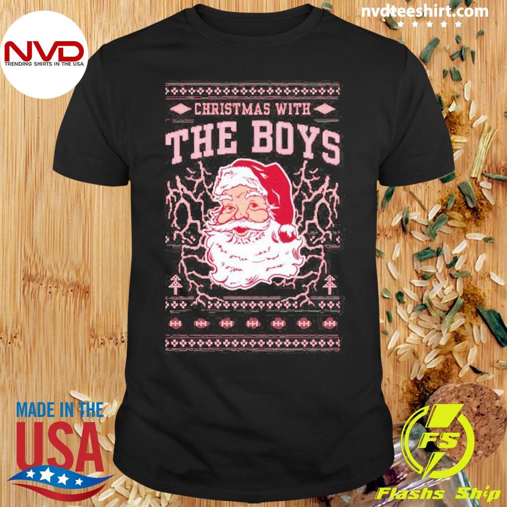 The boys santa Ugly Christmas Shirt