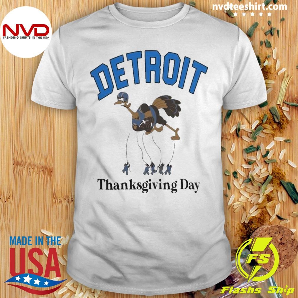 Turkey Detroit Lions Thanksgiving Day 2023 Shirt