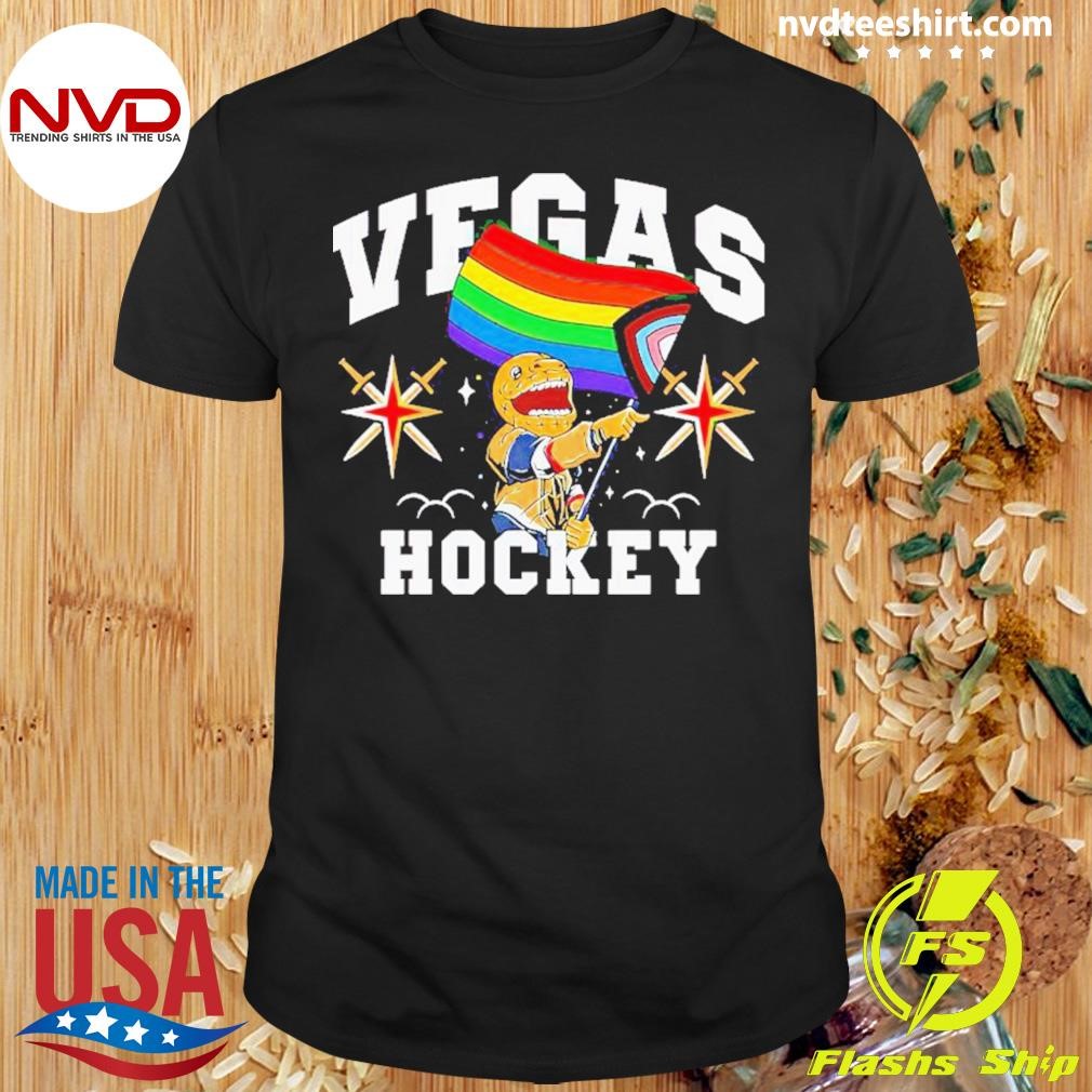 Vegas Golden Knights Pride Flag Shirt