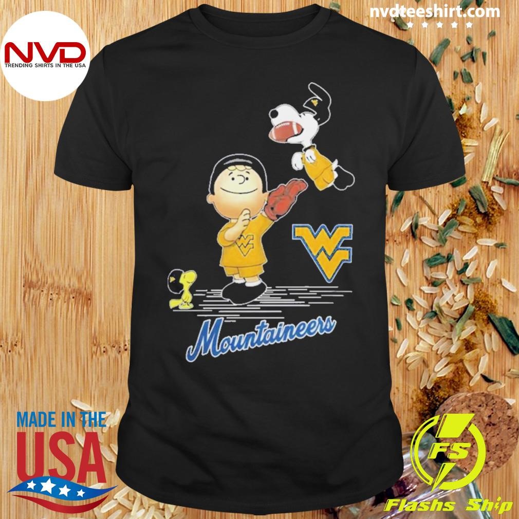 West Virginia Mountaineers The Peanuts Christmas 2023 Shirt