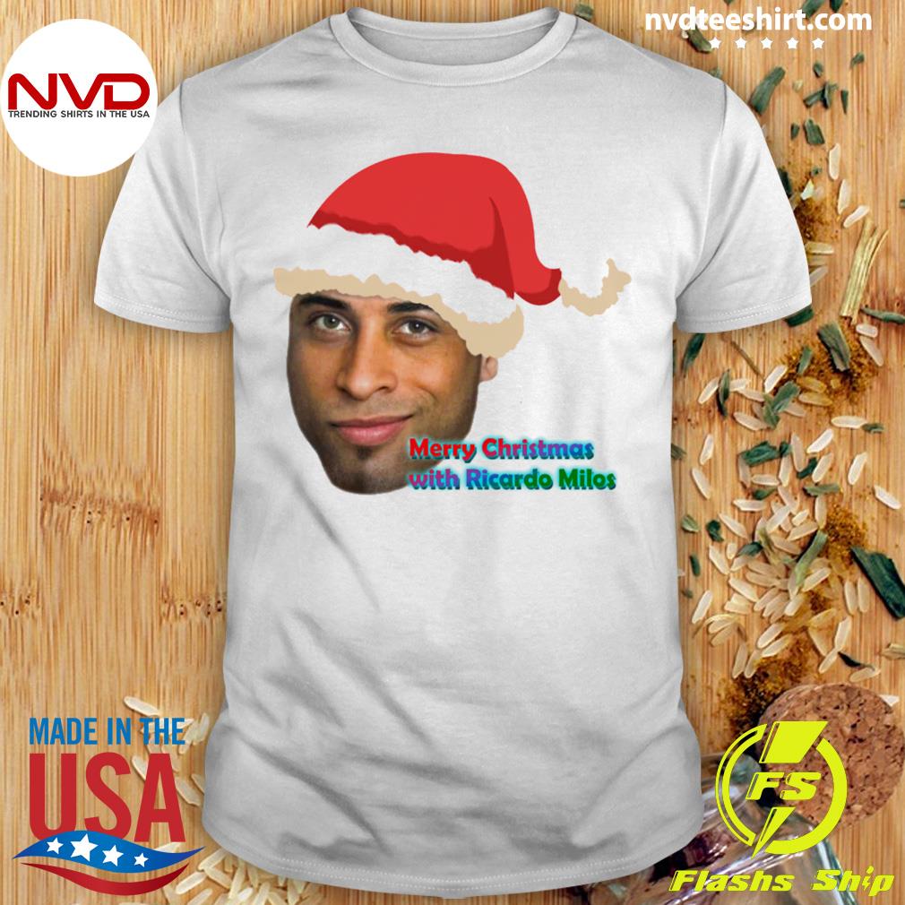 Official ricardo Milos Christmas Shirt
