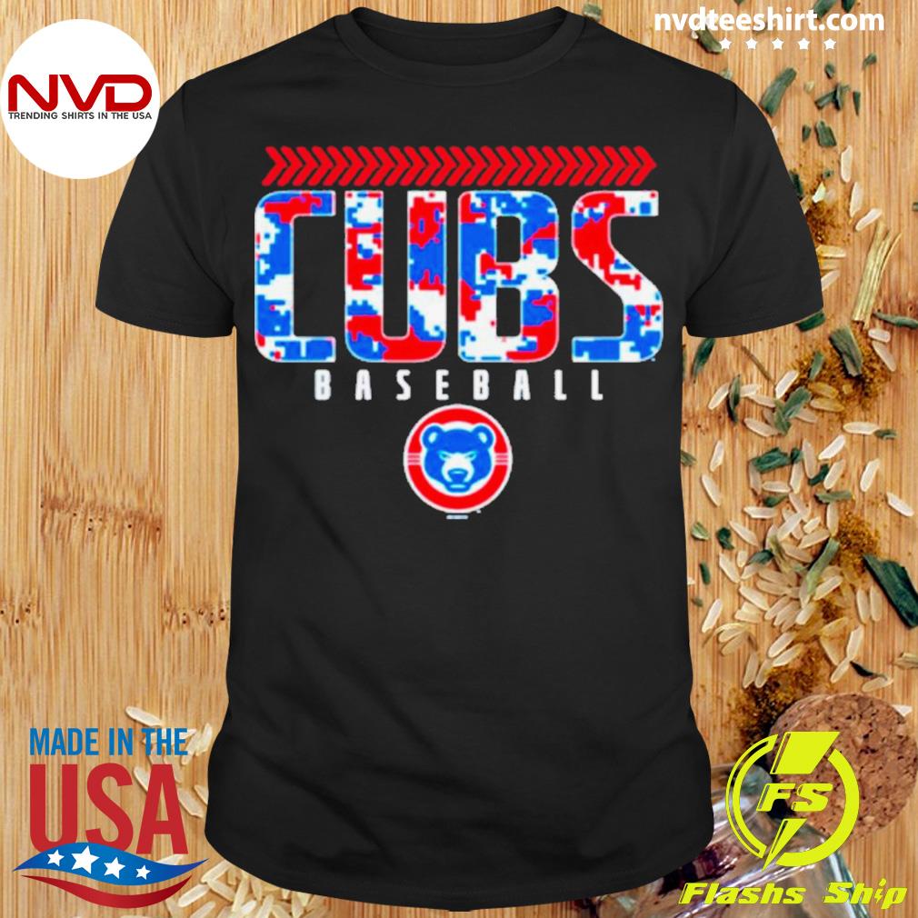 South Bend Cubs Baseball Digi Camo Shirt