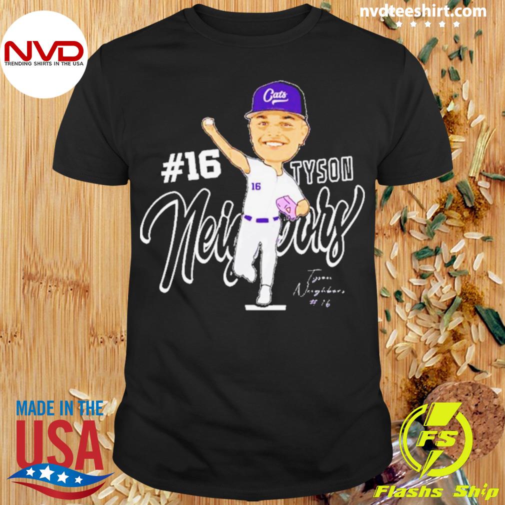 Tyson Neighbors Pitcher Kansas State Baseball Signature Shirt