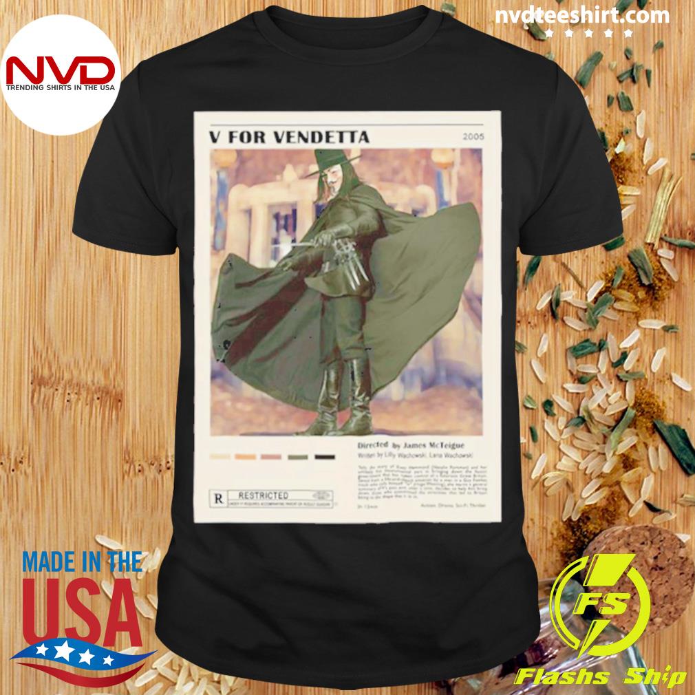 V For Vendetta Movie Minimalist Shirt