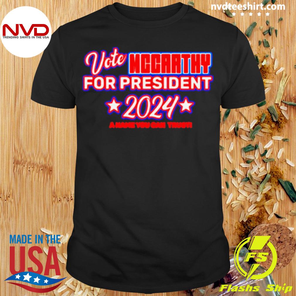 Vote Kevin Mccarthy For President 2024 Republican Shirt
