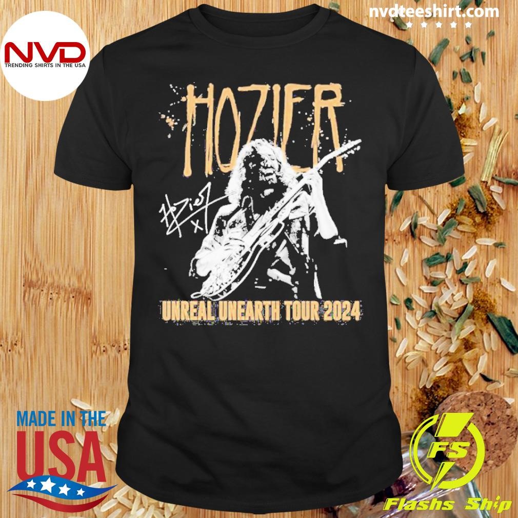 Hozier Unreal Unearth Tour 2024 Shirt NVDTeeshirt