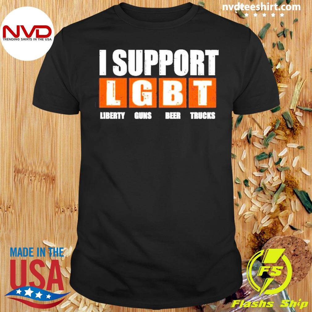 i support lgbt shirt