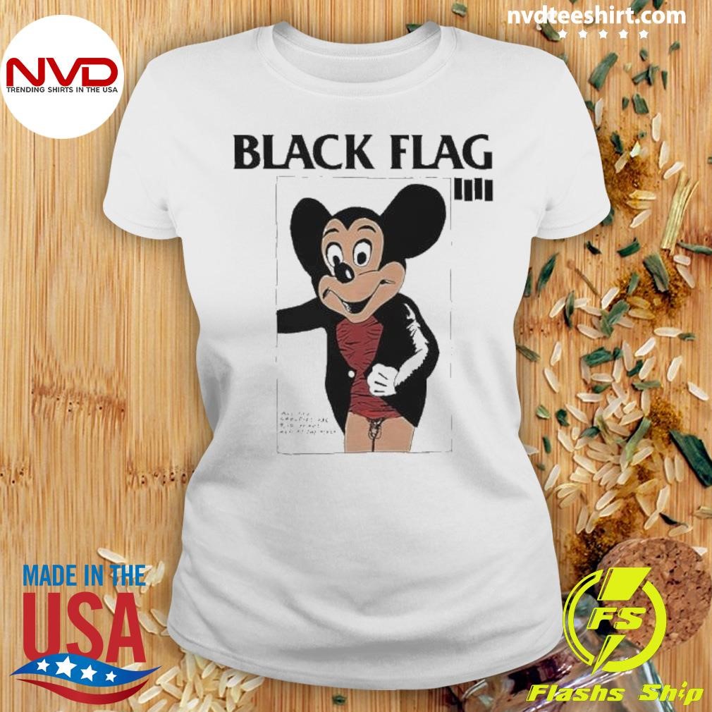 mickey flag shirt