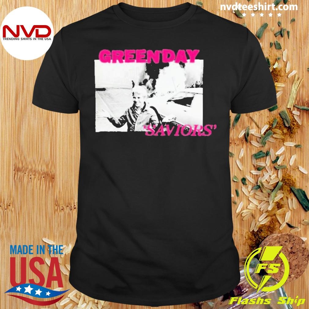 Green Day Saviors 2024 Shirt - NVDTeeshirt