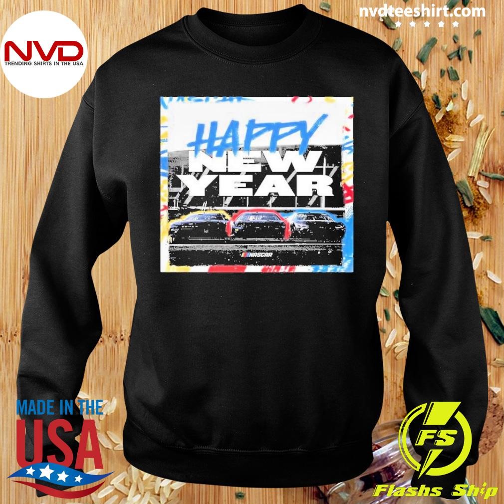 Happy New Year 2024 Nascar Fans Shirt NVDTeeshirt   Happy New Year 2024 Nascar Fans Shirt Sweater 