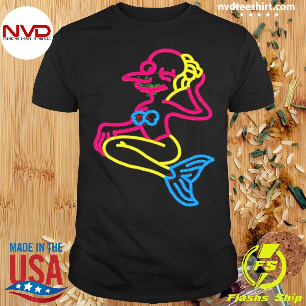 Mr Burns Casino Neon Shirt NVDTeeshirt