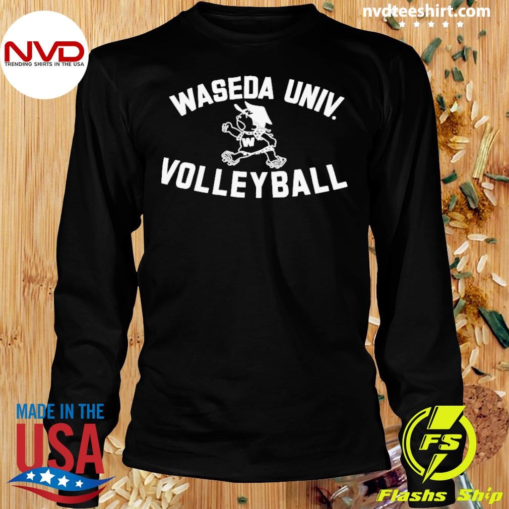 WASEDA UNIV. VOLLEYBALL TEAM 2022 シャツ早稲田 WASEDA UNIV