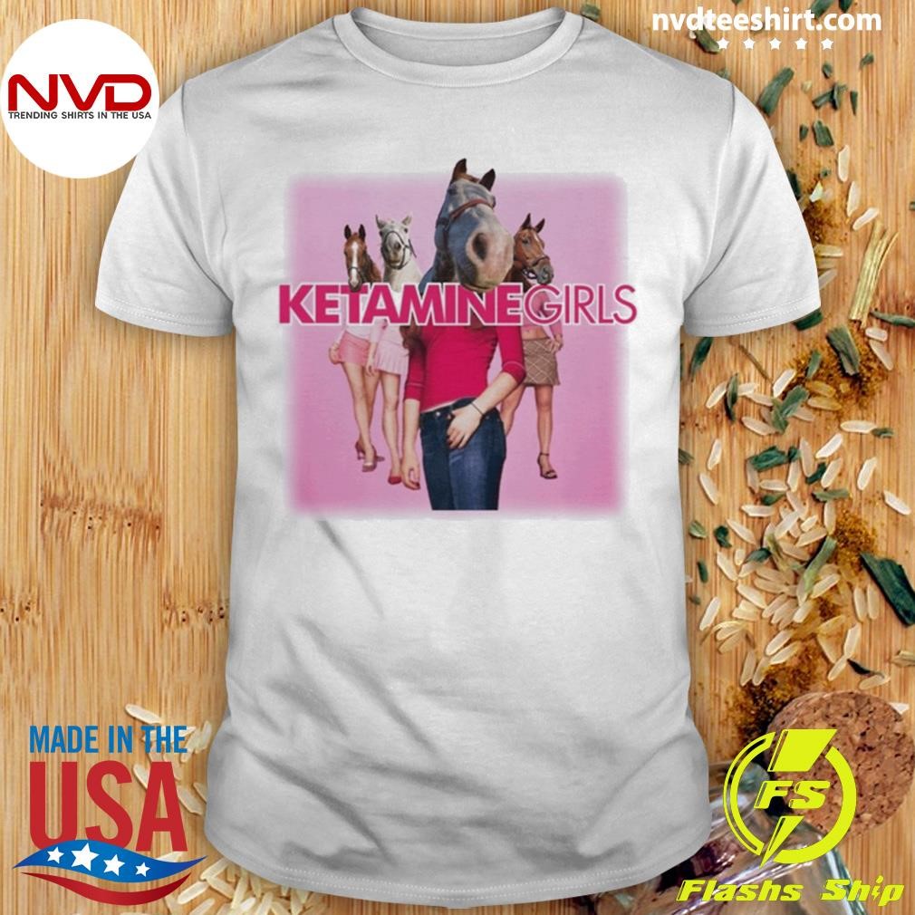 Ketamean Girls Horses Shirt