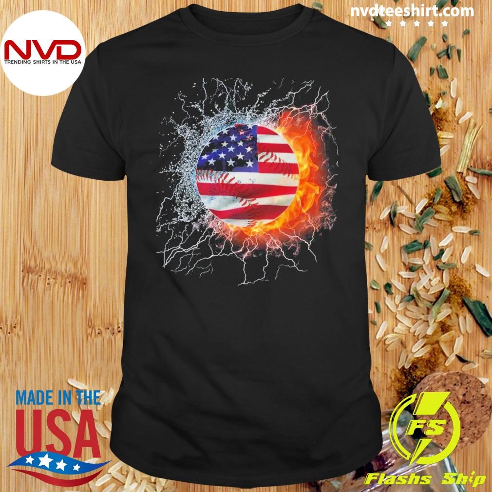 Limited Edition Baseball Flag Shirt