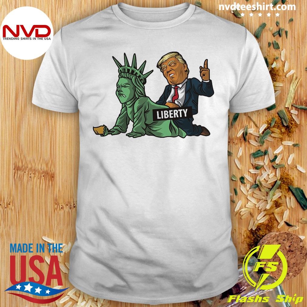 Trump Fucks Liberty Anti Government Shirt