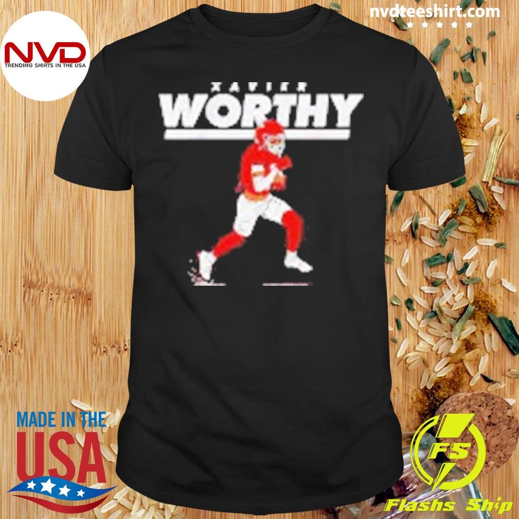 Xavier Worthy Kansas City Chiefs Super Star 2024 Shirt