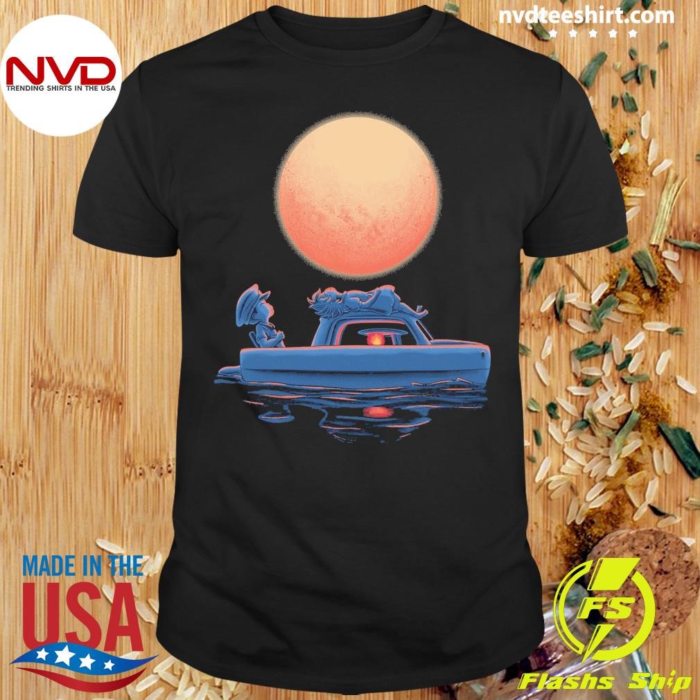 Boat Under The Moon Shirt