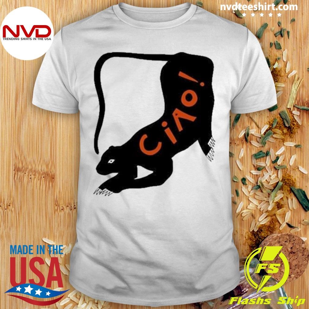 Ciao Cat Graphic Shirt