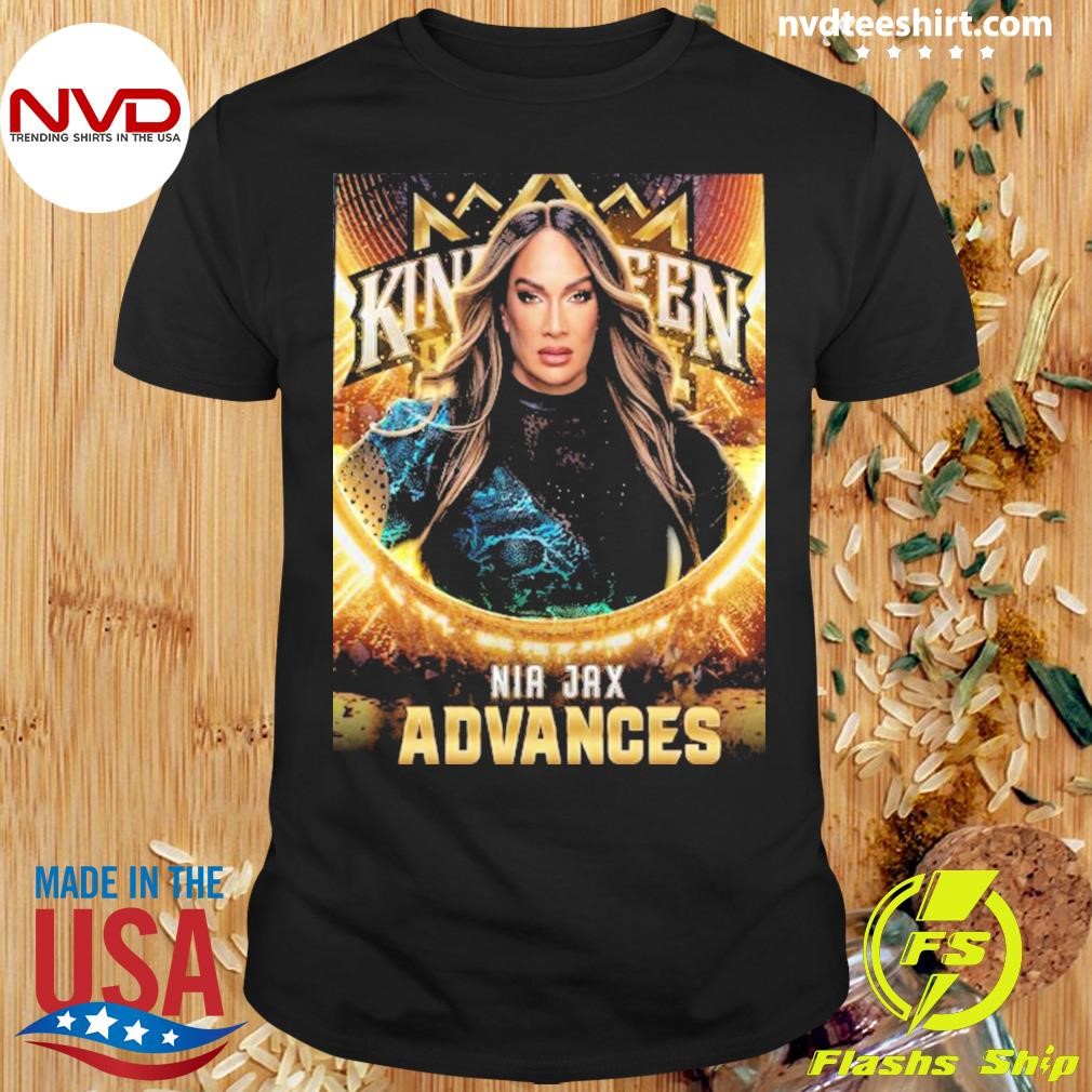 Congratulations To Nia Jax Advances WWE King And Queen Of The Ring Tournament Wall Decor Shirt Congratulations To Nia Jax Advances WWE King And Queen Of The Ring Tournament Wall Decor Shirt