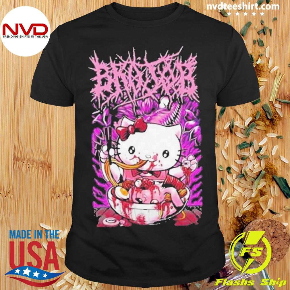 Indie Hello Kitty Brojob Ramen Deathcore Bundle Shirt