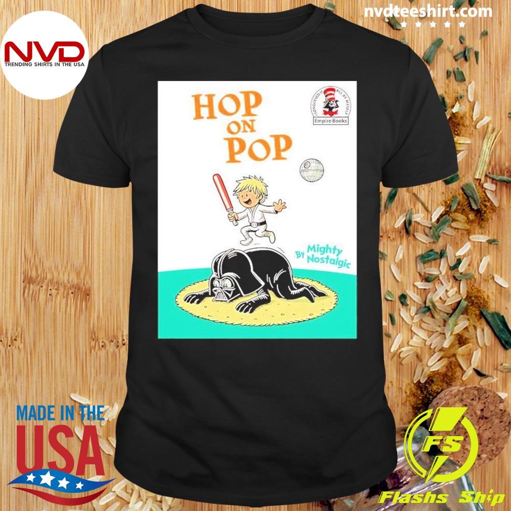 Luke And Darth Vader In The Style Of Dr Seuss' Hop On Pop Shirt