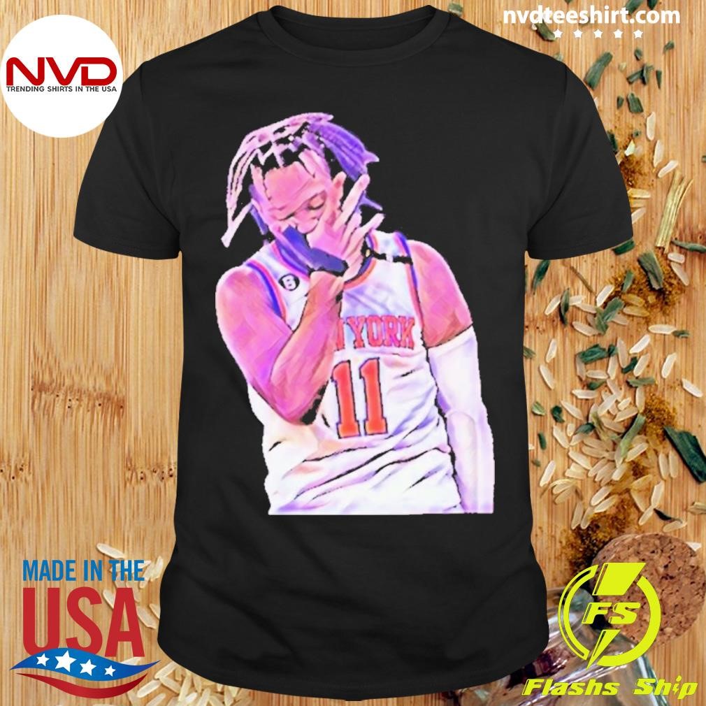 New York Knicks Jalen Brunson 3 Point Celebration Shirt